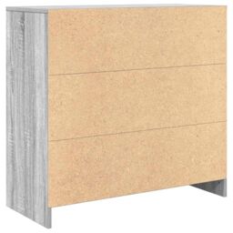 Berkfield Home Sideboard with Drawer Grey Sonoma 80x34x76 cm Engineered Wood - Size: 80 x 34 x 76 cm - thumbnail 8