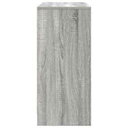 Berkfield Home Sideboard with Drawer Grey Sonoma 80x34x76 cm Engineered Wood - Size: 80 x 34 x 76 cm - thumbnail 7