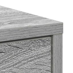 Berkfield Home Sideboard with Drawer Grey Sonoma 80x34x76 cm Engineered Wood - Size: 80 x 34 x 76 cm - thumbnail 9