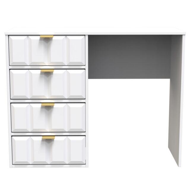 Ready Assembled 2 U Metro 4 Drawer Vanity (Ready Assembled) in White - Size: Medium - image 1