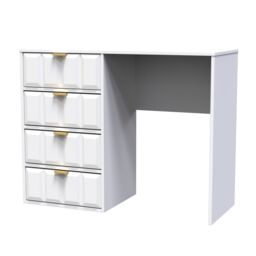 Ready Assembled 2 U Metro 4 Drawer Vanity (Ready Assembled) in White - Size: Medium - thumbnail 5