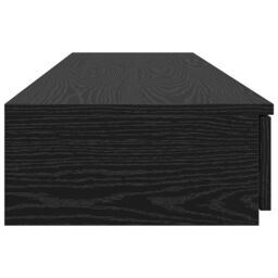 Berkfield Home Bed Drawers Black 140x36.5x16.5 cm Built from Engineered Wood - thumbnail 7