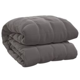 Berkfield Home Weighted Blanket Grey 152x203 cm 7 kg Fabric
