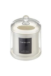 SHEONLY Soy Wax Scented Candle with Bell Shaped Glass Cup, Valley After the Rain in White - thumbnail 3