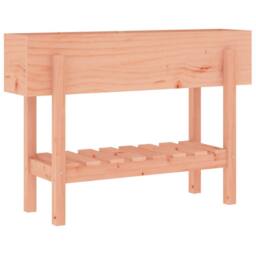 Berkfield Home Garden Raised Bed 101x30x69 cm Solid Wood Douglas in Light Brown - Size: 101 x 30 x 69 cm - thumbnail 6