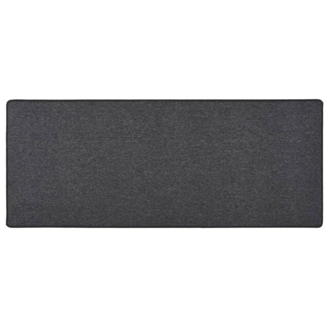 Berkfield Home Carpet Runner Anthracite 80x200 cm in Black - Size: 100 cm diameter - image 1