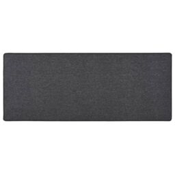 Berkfield Home Carpet Runner Anthracite 80x200 cm in Black - Size: 100 cm diameter - thumbnail 1