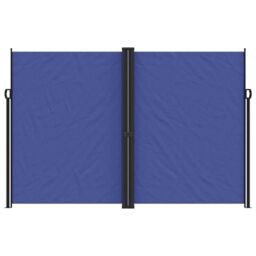 Berkfield Home Retractable Side Awning Blue 220x1200 cm - thumbnail 3