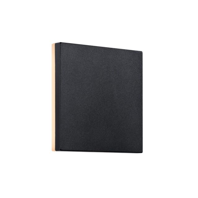 Nordlux Modern Outdoor Wall Light Black Aluminium Intergrated LED 20, 000hrs - Mains Powered, IP54 - image 1