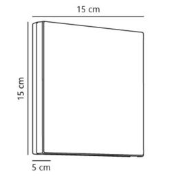 Nordlux Modern Outdoor Wall Light Black Aluminium Intergrated LED 20, 000hrs - Mains Powered, IP54 - thumbnail 3