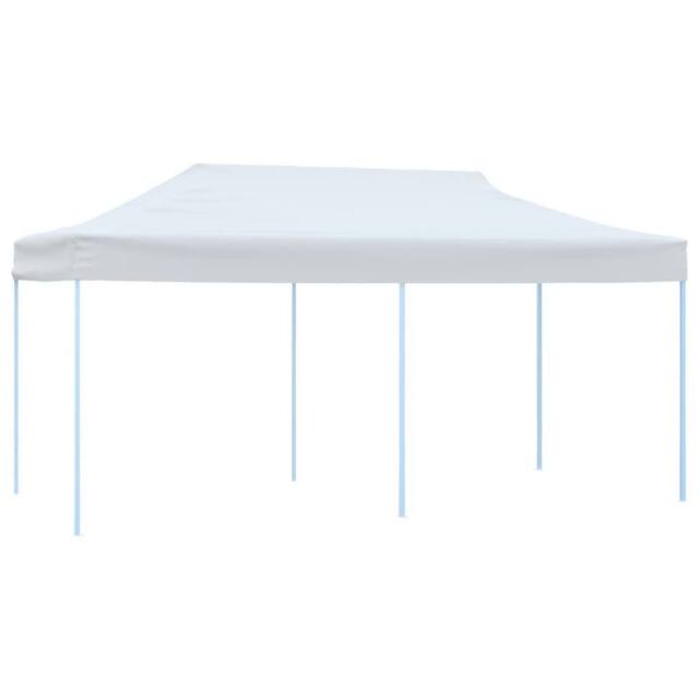 Berkfield Home Full Folding Pop-up Partytent with Sidewalls 3x6 m Steel White - image 1