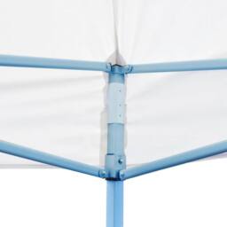 Berkfield Home Full Folding Pop-up Partytent with Sidewalls 3x6 m Steel White - thumbnail 5