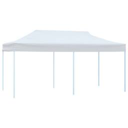 Berkfield Home Full Folding Pop-up Partytent with Sidewalls 3x6 m Steel White - thumbnail 1