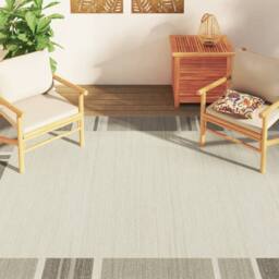 Berkfield Home Indoor & Outdoor Rug Short Pile Multicolour 190x300 cm Anti Slip - Size: Medium
