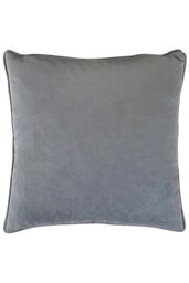Wylder Tropics Orient Chinoiserie Birds Printed Piped Velvet Cushion in Gold - Size: 43 cm x 43 cm - thumbnail 2