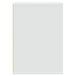 Berkfield Home Corner Chest of Drawers White 40x41x58 cm Engineered Wood - Size: 40 x 41 x 58 cm - thumbnail 6
