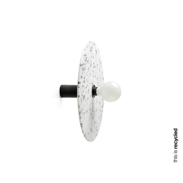 Netlighting Confetti 450 H140 Wall Ceiling Lamp Recycmarmoreal in White - image 1