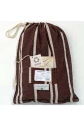 Amazonas Barbados Family Hammock - Brazilian Cotton, Cocoon Style in Brown - thumbnail 4