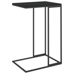 Berkfield Home Side Table Black 40x30x59 cm Engineered Wood - Size: 40 x 30 x 59 cm - thumbnail 5