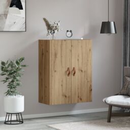 Berkfield Home Wall Mounted Cabinet Brown 69.5 x 34 x 90 cm Engineered wood - thumbnail 4