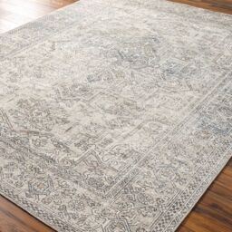 Livabliss Becki Owens Margot-Vintage Blue Pink Green Traditional Living Dining Rug - Size: 160 cm x 215 cm - thumbnail 6