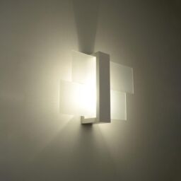 Sollux Lighting Scandinavian Wall Lamp 30x43x12cm 1xLight in White - Size: 30 x 43 x 12 cm - thumbnail 3