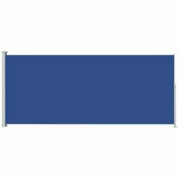 Berkfield Home Patio Retractable Side Awning 180x500 cm Blue - thumbnail 2