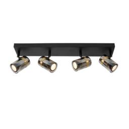 Netlighting Upton Ceiling spotlight 4xGU10 Smoke Grey in Black - thumbnail 1