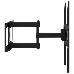 Berkfield Home TV Wall Mount for 26-70 Inch Screen Max VESA 400x400 mm 40kg in Black - thumbnail 4