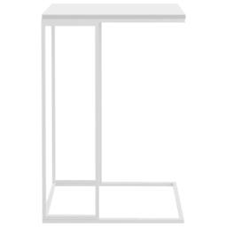 Berkfield Home Side Table White 40x30x59 cm Engineered Wood - Size: 40 x 30 x 59 cm - thumbnail 1