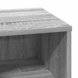Berkfield Home Modern Bedside Cabinet with LED Grey Sonoma 50x34, 5x50 cm - thumbnail 7