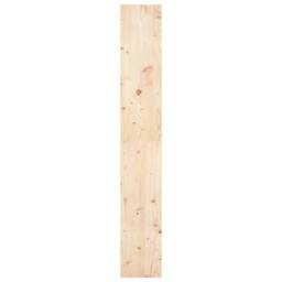 Berkfield Home Book Cabinet/Room Divider 80x30x199.5 cm Solid Wood Pine in Light Tan - thumbnail 6