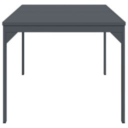Berkfield Home Extension Tables 2 pcs Anthracite 210x90x73 cm Steel in Grey - Size: 210 x 90 x 73 cm - thumbnail 6