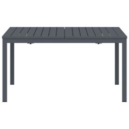 Berkfield Home Extension Tables 2 pcs Anthracite 210x90x73 cm Steel in Grey - Size: 210 x 90 x 73 cm - thumbnail 5