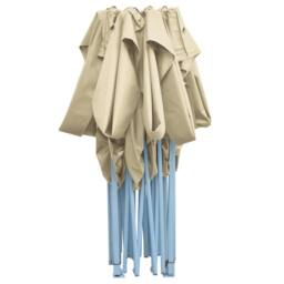Berkfield Home Foldable Tent Pop-Up 3x4.5 m Cream White in Beige - thumbnail 5