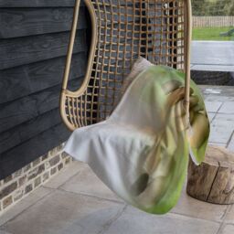 Benjamin Tate Design Rock Garden Designer Blanket in Natural - Size: 120 cm x 150 cm - thumbnail 3