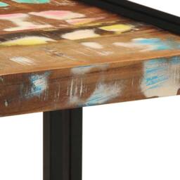 Berkfield Home Coffee Table Multicolour 40x50x38 cm Solid Wood Reclaimed - Size: 40 x 50 x 38 cm - thumbnail 7