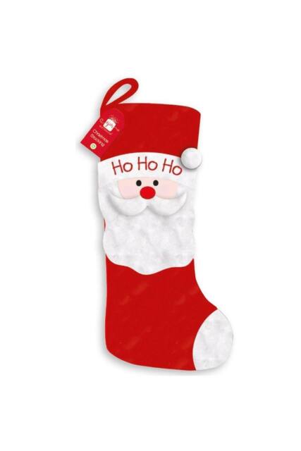 KDMD Santa Kids Christmas Stocking 2 Pack in Red - image 1