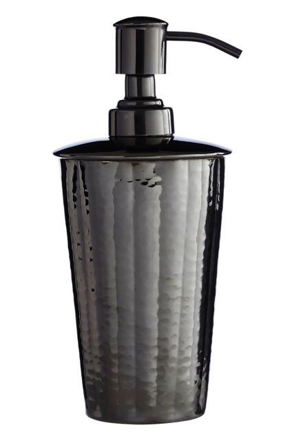 Orsina Hammered Nickel Finish Lotion Dispenser in Grey - image 1