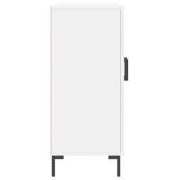 Berkfield Home Sideboard White 90x34x80 cm Engineered Wood - Size: 90 x 34 x 80 cm - thumbnail 7
