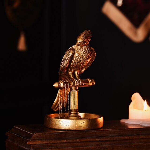 Warner Bros Harry Potter Alumni Jewellery Stand Fawkes in Gold - image 1