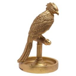 Warner Bros Harry Potter Alumni Jewellery Stand Fawkes in Gold - thumbnail 3