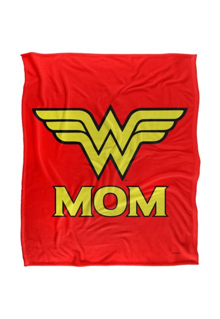 Warner Brothers Wonder Woman Officially Licensed Silky Touch Super Soft Throw Blanket 152 x 127 cm in White - image 1