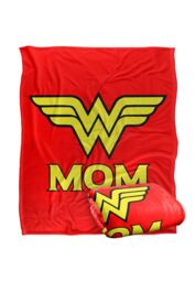 Warner Brothers Wonder Woman Officially Licensed Silky Touch Super Soft Throw Blanket 152 x 127 cm in White - thumbnail 2