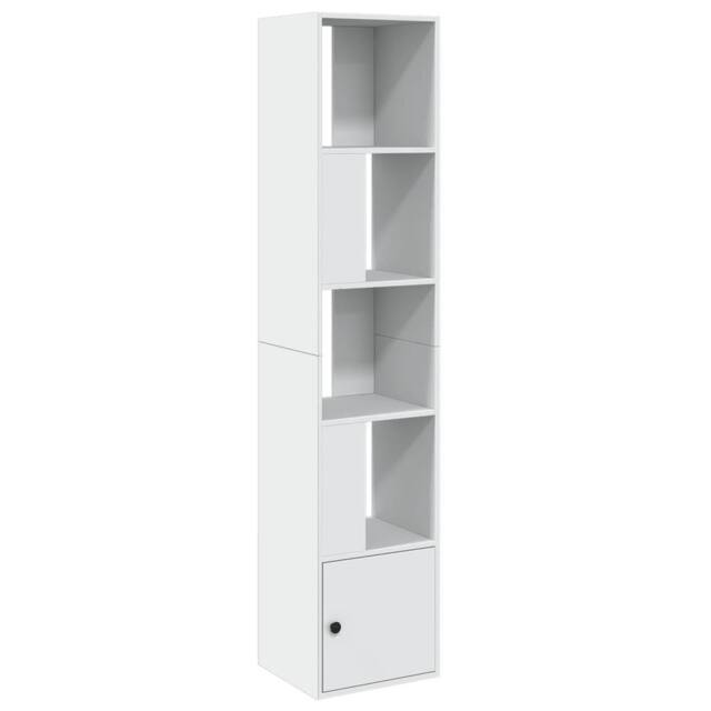 Berkfield Home Bookcase White 40x36x189 cm Engineered Wood - Size: 40 x 36 x 189 cm - image 1