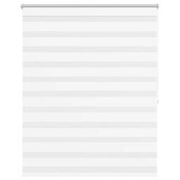 Berkfield Home Zebra Blind 140 x 175 cm White - thumbnail 1