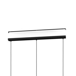 Eglo Straiton Black Steel Modern Geometric 3 Light Pendant - thumbnail 5