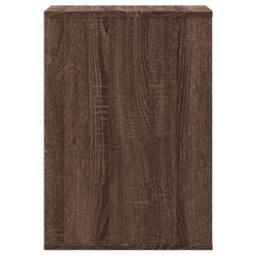 Berkfield Home Classic Corner Chest of Drawers Brown Oak 40x41x58 cm Engineered Wood - Size: 40 x 41 x 58 cm - thumbnail 6