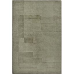 THE RUGS Villeroy & Boch 1906 Wool Rug Charlotte - Handwoven Soft & Durable in Green - Size: 80 cm x 150 cm - thumbnail 1