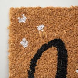 Samuel Alexander 60cm x 40cm Jingle All The Way Coir Doormat with PVC Backing in Brown - Size: 60 cm x 400 cm - thumbnail 6